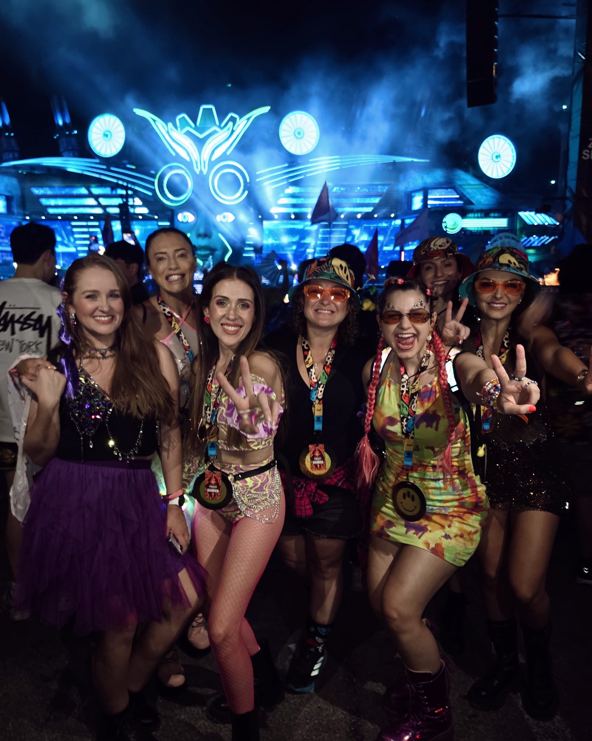 Grupo da Never Ends no EDC Las Vegas